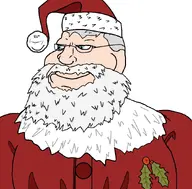 beard berry blue_eyes button christmas clothes eyes_like_the_o-o-cean festive glasses hat jolly leaf mistletoe muscular_male red_shirt santa subvariant:impish_ball subvariant:mexiaryan variant:impish_soyak_ears variant:meximutt white_hair // 886x872 // 287.9KB