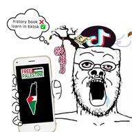 dumb free_palestine israel no_brain op_is_a_retarded_lazy_faggot_for_not_tagging_his_own_shit palestine palestinian tiktok // 3464x3464 // 1.4MB