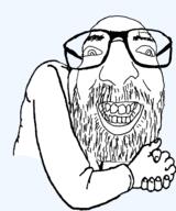 grin happy_merchant jews judaism kike variant:israeli_soyjak zionism // 784x938 // 66.7KB