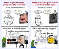 amerimutt comic computer crying expectations_and_reality frog greentext janny laughing mask nikocado_avocado pepe pepelaugh rope smoke subvariant:neutralplier text variant:chudjak variant:gapejak variant:impish_soyak_ears variant:markiplier_soyjak // 2195x1856 // 874.0KB
