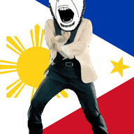 angry animated country dance flag: gangnam_style glasses open_mouth philippines soyjak stubble variant:cobson // 300x460 // 507.5KB