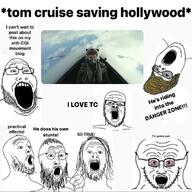 bloodshot_eyes glasses mirrored multiple_soyjaks soyjak stubble text variant:a24_slowburn_soyjak variant:gapejak variant:markiplier_soyjak2 // 828x826 // 596.3KB