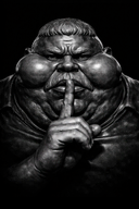 angry arm character:hunky cheeks closed_mouth clothes ear fat finger gray_skin hair hand meta:ai_generated meta:not_oc meta:tagme obese shushing subvariant:branigger subvariant:fat_alicia subvariant:hunky_twink_sex_machine tuff variant:alicia variant:brandon // 1024x1536 // 2.2MB