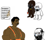 based chad cracker crying india jews kike muscular_male nigger variant:cryboy_soyjak variant:pajeetjak variant:soyak // 714x642 // 233.7KB