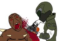 chainsaw demon doom doom_(game) doomguy imp subvariant:chainsaw_bernd total_demon_death variant:bernd variant:chudjak videogame // 1238x872 // 434.0KB
