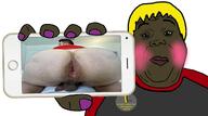'cado Hunky_twink_sex_machine all_soyteens_goon_to_this anus cado coinslot flag hair holding_object holding_phone iphone makeup meta:pornographic_content meta:tagme nikocado_avocado phone soyjak stubble template text tranny variant:alicia // 1854x1032 // 938.7KB