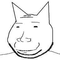 cat_ear no_glasses nose remastered series:unfunnycreature smile stubble subvariant:massjak subvariant:wholesome_soyjak teeth unfunny_creature variant:gapejak // 600x600 // 4.5KB