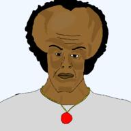 black_skin circle clothes hair nigger no_glasses red smart variant:jakub yakub // 1280x1280 // 77.3KB