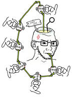 anger_mark antenna concerned cup drinking ear frown glasses hand multiple_soyjaks reddit soy soyjak stubble variant:soyak // 1200x1615 // 460.8KB