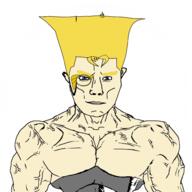 a10_eyes anime blond cyborg engineering flat_top jojos_bizarre_adventure manga monocle nazi_germany nazism stroheim subvariant:muscular_chud trend:aryan variant:chudjak // 1935x1935 // 432.2KB