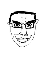 black_hair glasses hair series:fusionjaks smile subvariant:chudjak_front subvariant:pol_face transparent_background variant:chudjak // 629x771 // 119.4KB