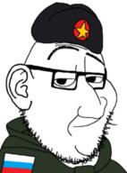 beard closed_mouth eyebrows glasses grin kuz megamind meta:low_resolution raised_eyebrow russia smile smug soyjak stubble variant:smugjak // 189x255 // 33.9KB