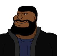 beard black_skin brimstone brown_eyes clothes coal gem hair jacket low_effort mother's_milk muscles nigger subvariant:mexiaryan the_boys variant:meximutt // 886x872 // 9.2KB