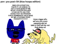 blue_skin glasses hoops_and_yoyo obey obey_hat sunglasses variant:markiplier_soyjak // 1920x1440 // 370.2KB