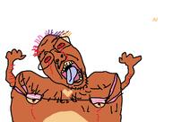 ack beard blood breasts cut haair melody_nosurname moustache open_mouth swastika variant:bernd // 3508x2480 // 698.2KB