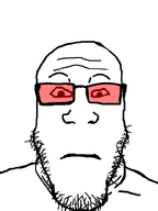 bald blue_glasses closed_mouth ext=gif glasses green_glasses looking_at_you nose orange_glasses purple_glasses red_glasses soyjak stubble subvariant:neutralplier variant:markiplier_soyjak white_background yellow_glasses // 600x800 // 59.6KB