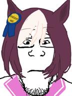 anime award horse neutral uma_musume variant:markiplier_soyjak // 600x800 // 230.8KB