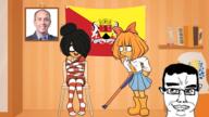 accordion animal axe background black_text blue_eyes boots bowtie brazil castle chair chud clothes comic_sans eyelashes female fist flag flag:sorocaba front_facing full_body gear glasses gun instrument latin_text leaves maya_(ongezellig) mayor meta:tagme mustache mymy necktie nerf ongezellig orange_hair orange_skin piano picture pillow pointing pointing_up politics republicans_(brazil) rodrigo_manga rolling_eyes sculpture smile smug sorocaba soyjak subvariant:chudjak_front são_paulo text tower tree unicorn variant:chudjak virgin_islands // 1920x1080 // 1.2MB