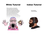 black_lives_matter funko_pop glasses hair hand headphones holding_object india indian nordic_chad open_mouth soyboy stubble text tranny tutorial variant:markiplier_soyjak white_skin // 3317x2516 // 248.6KB