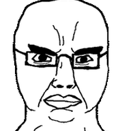 360 angry animated bald closed_mouth earless glasses head moving rotating series:spinnerz! soyjak spinning subvariant:chudjak_front template translucent translucent_background transparent transparent_background variant:chudjak // 192x192 // 30.0KB