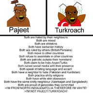 2soyjaks antenna azerbaijan bangladesh beard british brown_skin cockroach flag:turkiye glasses indian kurdistan pajeet pakistan persian rotten_teeth text turkiye turkroach variant:feraljak yellow_teeth // 2828x2828 // 1.4MB