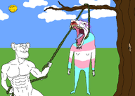 animal blue_eyes buck_teeth dinosaur ear ferret furry grass half_body ice_age leaf muscular_male rope subvariant:brazilaryan subvariant:brazilmutt subvariant:mexiaryan sun template tranny transgender_flag tree tuff variant:dinosaurjak variant:meximutt vine white_skin // 2100x1500 // 177.9KB