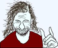 alva_majo_(youtuber) closed_mouth clothes hair holding_object red_shirt stubble variant:unknown // 343x286 // 8.4KB