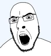 glasses series:skinny_soyjaks soyjak stubble subvariant:cobson_slim template variant:cobson // 800x884 // 25.6KB