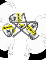 5soyjaks arm blacked glasses hand hanging open_mouth reddit rope soyjak stubble suicide tranny variant:bernd variant:snoojak // 2241x2889 // 1.2MB