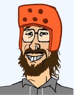 brown_beard clothes glasses hair helmet hoodie nose_piercing retard rucka_rucka_ali smile variant:mulletjak white_skin // 846x1080 // 195.6KB