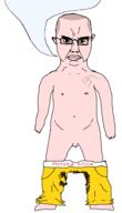 animal balding bird country eagle flag flag:pomerania full_body glasses hair naked nazism nsfw penis poland polish_text pomerania quote skinhead small_penis soyjak speech_bubble speech_bubble_empty subvariant:chudjak_front subvariant:obsessedchud swastika text underpants variant:chudjak voivodeship white_skin // 1092x1911 // 78.5KB