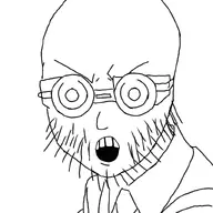 2026 angry bald beard beard_stubble brimstone_winter clothes comically_large_glasses eyebrows fancy_clothes glasses goggles large_glasses looking_at_you meta:op_is_a_sperg meta:op_saved_the_image_in_jpeg_award nose open_mouth small_nose soul_eater soyjak stubble suit teeth variant:oxjak variant:unknown white_background // 800x800 // 180.1KB