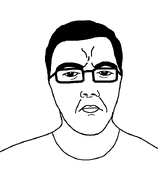 glasses hair series:alicia_xisters series:chuddified_soyjaks series:fusionjaks series:skinny_soyjaks subvariant:slender_alicia subvariant:slender_stephen subvariant:stephen template variant:alicia variant:chudjak white_shirt white_skin // 592x720 // 9.8KB