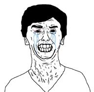 clothes crying hair open_mouth soyjak // 800x779 // 13.5KB