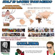 adolf_hitler angry arm autism black_skin blood bloodshot_eyes brown_skin cartel chainsaw closed_mouth clothes country crime crying death drool eyes fact fact_check fat flag flag:mexico gigachad glasses gore hair italy italy_vs_mexico lips map mexico meximutt murder mustache obese open_mouth penis piss poop reyard soyjak stubble stupid subvariant:chudjak_seething sweating sweatshirt text trvthnvke tshirt urine variant:bernd variant:chudjak variant:meximutt wordswordswords yellow_sclera yellow_teeth // 2000x2000 // 3.1MB