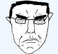 angry front_facing punisher_face subvariant:chudjak_front variant:chudjak // 1017x935 // 181.9KB