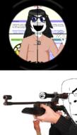 2soyjaks anti_soytan closed_mouth doctor dr_soyberg firearm glasses gun holding_gun holding_object holding_rifle imminent_death page rifle smile sniper sniper_rifle soyjak soyjak_party stubble subvariant:perceptive_chud variant:a24_slowburn_soyjak variant:chudjak variant:cobson variant:soytan weapon website // 439x774 // 233.6KB