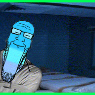 angry animated asylum bloodshot_eyes buff calm closed_mouth clothes doctor fog glasses hair holding_object meds meta:banner open_mouth scared straightjacket stubble subvariant:dr_soystein subvariant:soyak_(concerned) sweating teeth variant:markiplier_soyjak variant:soyak // 1025x232 // 22.5MB