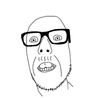 beta_male glasses neckbeard oc original_content retarded skinny soy soylent teeth_showing variant:soogjak // 2048x2048 // 120.7KB