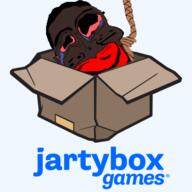 bloodshot_eyes box crying jackbox jake jaksoy_party noose rope subvariant:jartycuck text trend:jartycuck variant:chudjak video_game // 300x300 // 49.5KB