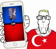 a10_eyes anthony_star beard blond flag:turkiye glasses holding_phone homelander homerlander_is_turkaryan mobile phone stubble subvariant:euromutt trend:aryan turkiye video // 1238x1080, 9.2s // 15.7MB