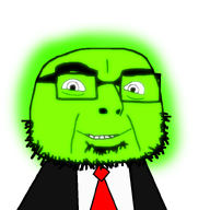 clothes glowing meta:namefags olgol_(user) subvariant:olgolstein suit suit_and_tie trend:glowie variant:cobson // 800x800 // 192.5KB