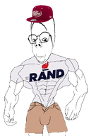 brainful buff cap closed_mouth clothes distorted dr_pepper full_body glasses hat libertarian muscles new_balance rand_paul shoe short smile soyjak strong stubble subvariant:rand subvariant:wholesome_soyjak tshirt variant:gapejak // 859x1279 // 214.7KB