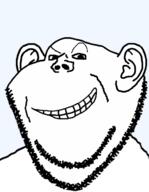 dreamworks_face ear glasses smile soyjak stubble variant:impish_soyak_ears // 574x738 // 93.3KB