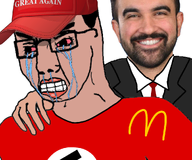 amerimutt mcdonalds nazism swastika variant:chudjak zohran_mamdani // 1052x874 // 623.8KB