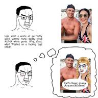1488 4chan asian asian_female blush chad glasses irl_picture racism thought_bubble tranny variant:chudjak wmaf // 680x680 // 315.5KB
