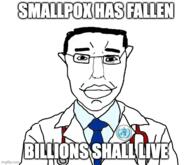 doctor glasses lab_coat meme stethoscope text united_nations variant:chudjak // 582x500 // 138.4KB