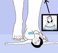 2soyjaks booba foot giant glasses goddess hair john_lennon lennonjak nail_polish nails stubble tranny transgender_flag variant:cobbess variant:unknown // 1500x1370 // 123.4KB