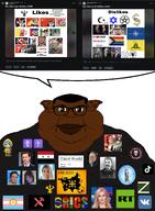 autism brown_skin christianity im_not_tagging_all_this_shit_fuck_you meme meta:self_insert meta:tagme nazbol obese speech_bubble subvariant:branigger variant:brandon // 1674x2278 // 1.7MB