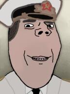 closed_mouth clothes communism epaulettes eyebrows hair navy op_is_a_retarded_lazy_faggot_for_not_tagging_his_own_shit sablin smile subvariant:wholesome_soyjak suit suit_and_tie tno valery_sablin variant:gapejak // 600x800 // 89.2KB